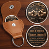 Custom Pocket Hug - Personalized Birthday Gifts For Brother - Unbreakable Brotherhood