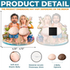 Custom Photo Dual Squishy Belly Magnet – Personalized Summer Vacation And Travel Gifts For Husband And Wife, Him And Her - Living Our Best Beach Life