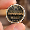 Custom Pocket Hug - Personalized Anniversary Wedding Gifts For Husband And Wife, Him And Her - Love Token Lasts Forever