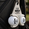Custom Golf Ball Holder - Personalized Birthday Gifts For Golf Lovers, Sports Fans, Sports Lovers - Life Is Better On The Green