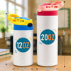 Custom Kids Insulated Water Bottle - Personalized Back To School Gifts For Kids - Ready To Learn