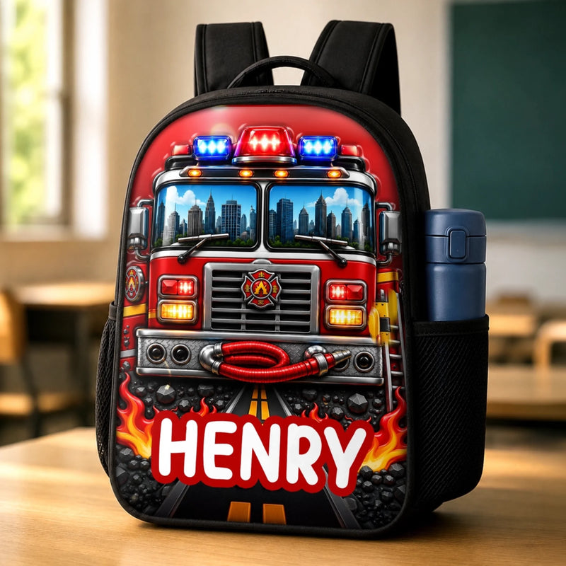 Custom Kids Front Printed Backpack - Personalized Back To School Gifts For Kids - Ready To Roll
