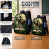Custom Kids Front Printed Backpack - Personalized Back To School Gifts For Kids - Dino School Crew
