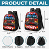 Custom Kids Front Printed Backpack - Personalized Back To School Gifts For Kids - Ready To Roll