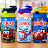 Custom Kids Insulated Water Bottle - Personalized Back To School Gifts For Kids - Adventure Awaits