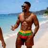Custom Funny Men Swim Trunks - Personalized Summer Vacation And Travel Gifts For Husband, Son, Grandson, Yourself - Beach Legend