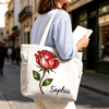 Custom Corduroy Tote Bag - Personalized Summer Vacation And Travel Gifts For Women, Besties, Sisters, BFF, Family, Yourself - Summer Looks Good On Me