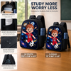 Custom Kids Front Printed Backpack - Personalized Back To School Gifts For Kids - Kick Dream Repeat