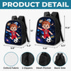 Custom Kids Front Printed Backpack - Personalized Back To School Gifts For Kids - Kick Dream Repeat