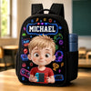 Custom Kids Front Printed Backpack - Personalized Back To School Gifts For Kids - Ready To Discover