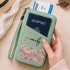 Custom Passport Holder Wallet - Personalized Summer Vacation And Travel Gifts For Wife, Daughter, Besties, Sisters, Granddaughter, Yourself - Wander More Worry Less