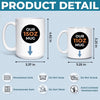 Custom Mug - Personalized Anniversary Wedding Gifts For Husband And Wife, Him And Her - No Returns, All Yours Forever