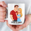 Custom Mug - Personalized Anniversary Wedding Gifts For Husband And Wife, Him And Her - No Returns, All Yours Forever