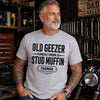 Custom Unisex T-shirt, Premium T-shirt, Hoodie - Personalized Funny Gifts For Him, Dad, Grandpa, Husband - Old Geezer