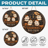 Custom Wood Sign - Personalized Halloween Birthday Gifts For Mom, Grandma - Witching Hour With My Boos