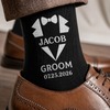 Custom Embroidered Socks - Personalized Groomsmen Proposal Wedding Gifts For Groomsmen - One Epic Crew