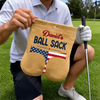 Custom Flannel Golf Ball Bag Sack - Personalized Birthday Gifts For Golf Lovers, Sports Fans, Sports Lovers - Keep Your Balls Together