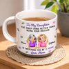 Custom Pottery Mug - Personalized Birthday Gifts For Daughter - Proud Of The Mother You Are