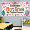Custom Classroom Decor Banner - Personalized Back To School Gifts For Teachers - Our Happy Place To Learn