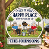 Custom Wood Sign - Personalized Summer Vacation And Travel Gifts Husband And Wife, Him And Her - Together Is Our Favorite Place