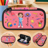 Custom Kids Pencil Canvas Case - Personalized Back To School Gifts For Kids - Color My Day