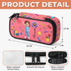 Custom Kids Pencil Canvas Case - Personalized Back To School Gifts For Kids - Color My Day
