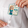 Custom Acrylic Badge Reel - Personalized Birthday Gifts For Nurse - Healing Every Day