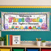 Custom Classroom Decor Banner - Personalized Back To School Gifts For Teachers - Bright Smiles, Bright Minds Here