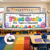 Custom Classroom Decor Banner - Personalized Back To School Gifts For Teachers - Bright Smiles, Bright Minds Here