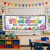 Custom Classroom Decor Banner - Personalized Back To School Gifts For Teachers - Bright Smiles, Bright Minds Here