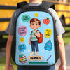 Custom Kids Front Printed Backpack - Personalized Back To School Gifts For Kids - I Am Capable Of Amazing Things