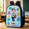 Custom Kids Front Printed Backpack - Personalized Back To School Gifts For Kids - I Am Capable Of Amazing Things