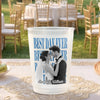 Custom Photo Party Cups - Personalized Anniversary Wedding Gifts For Husband And Wife, Him And Her - Toasting To Forever With You
