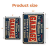 Custom Mechanic Home Decor Metal Sign - Personalized Birthday Gifts For Husband, Son, Grandson, Brother, Grandpa, Dad, Yourself - Tools And Talent