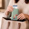 Custom Passport Holder Wallet - Personalized Summer Vacation And Travel Gifts For Women, Besties, Sisters, BFF, Family, Yourself - Travel More Smile More