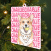 Custom Photo Acrylic Ornament - Personalized Christmas Birthday Gifts For Dog Cat Lovers, Dog Dad And Mom, Cat Owners - Keeping Fur Babies Close Always