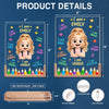 Custom Kids Shaped 3D LED Walnut Night Light - Personalized Back To School Gifts For Kids - Dream Big Learn More