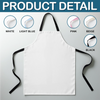 Custom Funny Apron - Personalized Birthday Gifts For Husband, Son, Grandson, Brother, Grandpa, Dad, Yourself - I Flex When I Cook