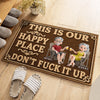 Custom Home Decor Decorative Mat - Personalized Summer Vacation And Travel Gifts For Husband And Wife, Him And Her - Home Sweet Home