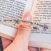 Custom Resin Book Page Holder - Personalized Bookish Gifts For Book Lovers, Bookworms, Readers - Read Dream Repeat