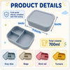 Custom Kids Silicone Lunch Box - Personalized Back To School Gifts For Kids - Back With Style