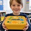 Custom Kids Silicone Lunch Box - Personalized Back To School Gifts For Kids - School Days Ahead