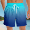 Custom Funny Men Swim Trunks - Personalized Birthday Gifts For Husband, Son, Grandson, Brother, Grandpa, Dad, Yourself - Looking Back