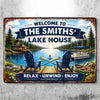 Custom Lake House Home Decor Metal Sign - Personalized Summer Vacation And Travel Gifts For Mom, Dad, Brother, Sister - Lake Life Calling
