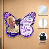 Custom Photo Acrylic Fridge Magnet - Personalized Memorial Sympathy Gifts For Loss Of Mom, Dad - Forever Loved Never Forgotten