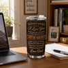 Custom Tumbler - Personalized Birthday Gifts For Son - Forever Bound By Love