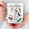 Custom Mug - Personalized Birthday Gifts For  Husband, Boyfriend - Start Mornings With Funny Birds