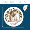 Custom Photo First Christmas Ceramic Ornament - Personalized Anniversary Christmas Wedding Gifts For Husband And Wife, Him And Her - The Best Roll Of My Life