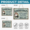 Custom Wood Sign - Personalized Birthday Garden Gifts For Gardeners - My Happy Little Garden Haven