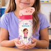 Custom Kids Insulated Water Bottle - Personalized Back To School Gifts For Kids - Growing Strong Every Day